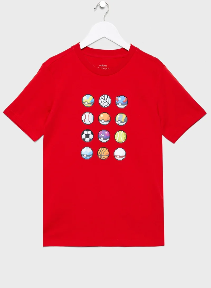 Adidas Youth Pokemon T-Shirt