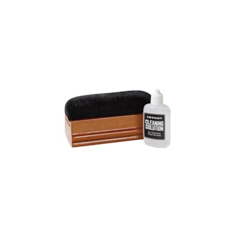 Turntable Record Maintenance Kit with Cleaning Solution and Velvet Brush - Image 2