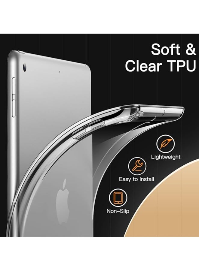 Shockproof Flexible Protective Case for iPad 9th/8th/7th Generation 10.2" 2021/2020/2019 Clear - Image 3