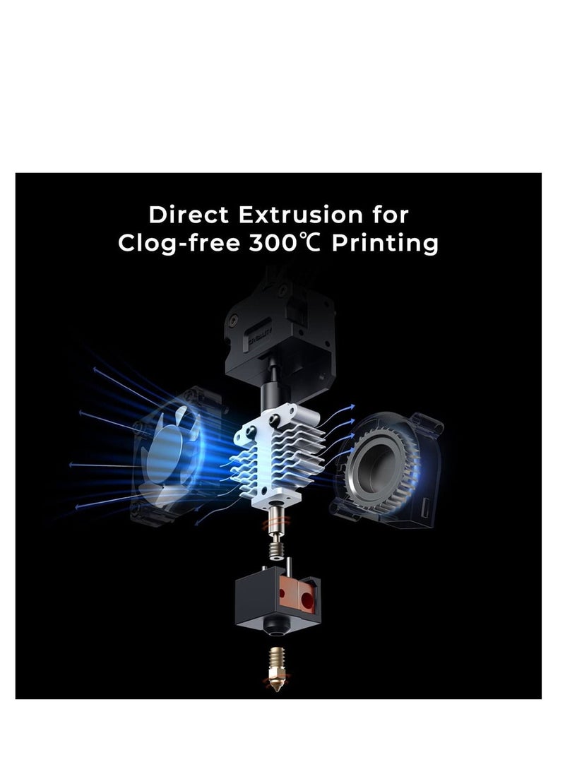 Creality 3D - Official Creality 3D Printer Ender-5 S1 250mm/s High-Speed 3D Printers with 300 High-Temp Nozzle Direct Drive Extruder, CR Touch Auto Leveling, Stable Cube Frame High Precision,8.66X8.66X11.02 inch - Image 1