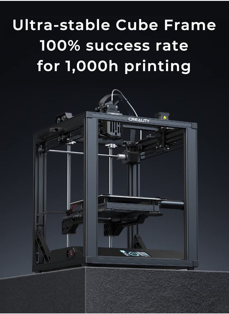 Creality 3D - Official Creality 3D Printer Ender-5 S1 250mm/s High-Speed 3D Printers with 300 High-Temp Nozzle Direct Drive Extruder, CR Touch Auto Leveling, Stable Cube Frame High Precision,8.66X8.66X11.02 inch - Image 1