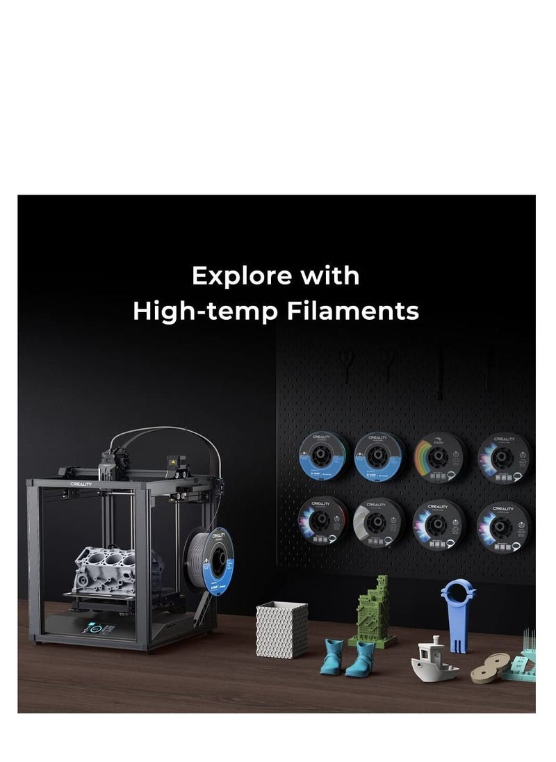 Creality 3D - Official Creality 3D Printer Ender-5 S1 250mm/s High-Speed 3D Printers with 300 High-Temp Nozzle Direct Drive Extruder, CR Touch Auto Leveling, Stable Cube Frame High Precision,8.66X8.66X11.02 inch - Image 1