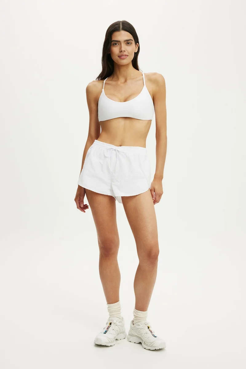 Cotton On  ULTRA SOFT SCOOP V CROP TOP for Women | Best Price UAE