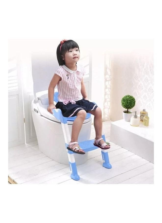 RENOVO - Portable And Convenient Kids Toilet Seat Potty Chair With Adjustable Ladder - Image 1
