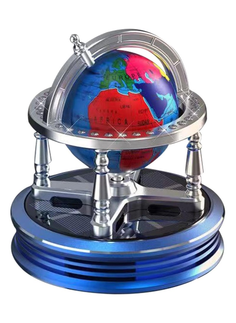 Solar Energy Rotating Car Dashboard Air Freshener | Perfume | Diffuser | Air Freahener | Auto Rotation Fan For Car Dashboard with Perfume liquid For Car Interior