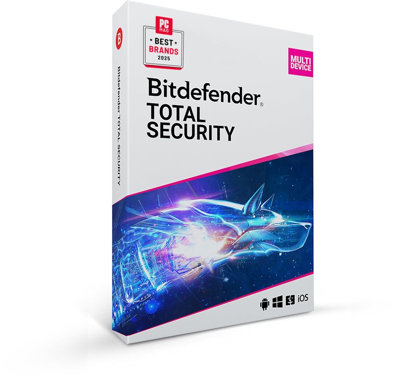 Bitdefender Total Security – Complete Antivirus and Internet Security Suite – 5 Devices | 2 year Subscription | PC/Mac | Activation Code by Mail - Image 1