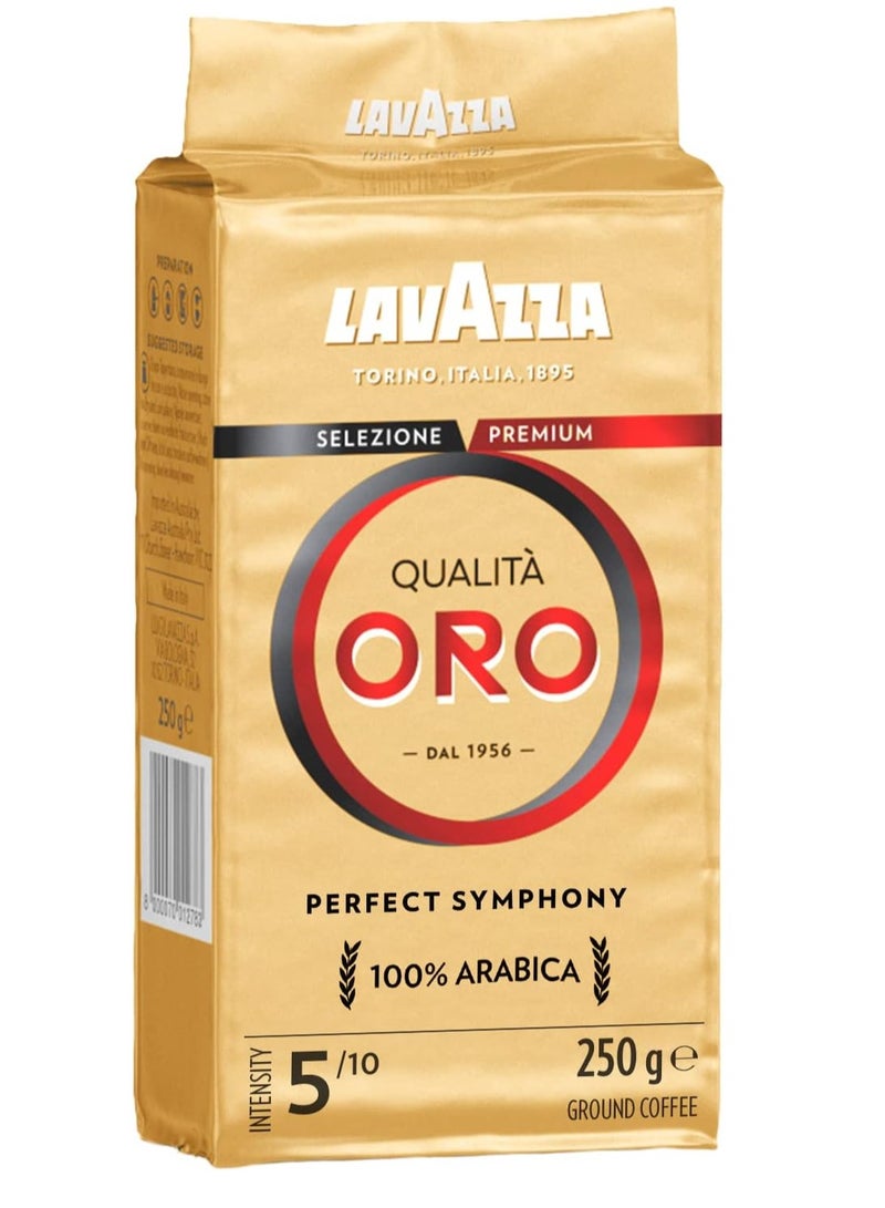 لافازا قهوه مطحونه ، Qualita Oro Perfect Symphony ، من لافازا ، عبوه 250 جرام ، من القهوه المطحونه . - Image 1