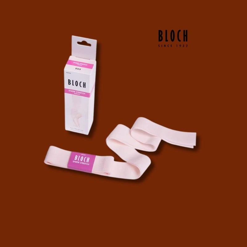 Bloch womens Minimalist,ballet Ballet Pointe Shoe Sheer Stretch Ribbon, Pink, One Size US - Image 3