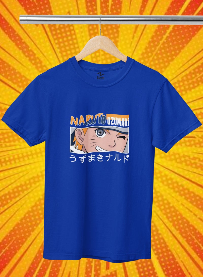 ZOOM Uzumaki Naruto T-Shirt Design