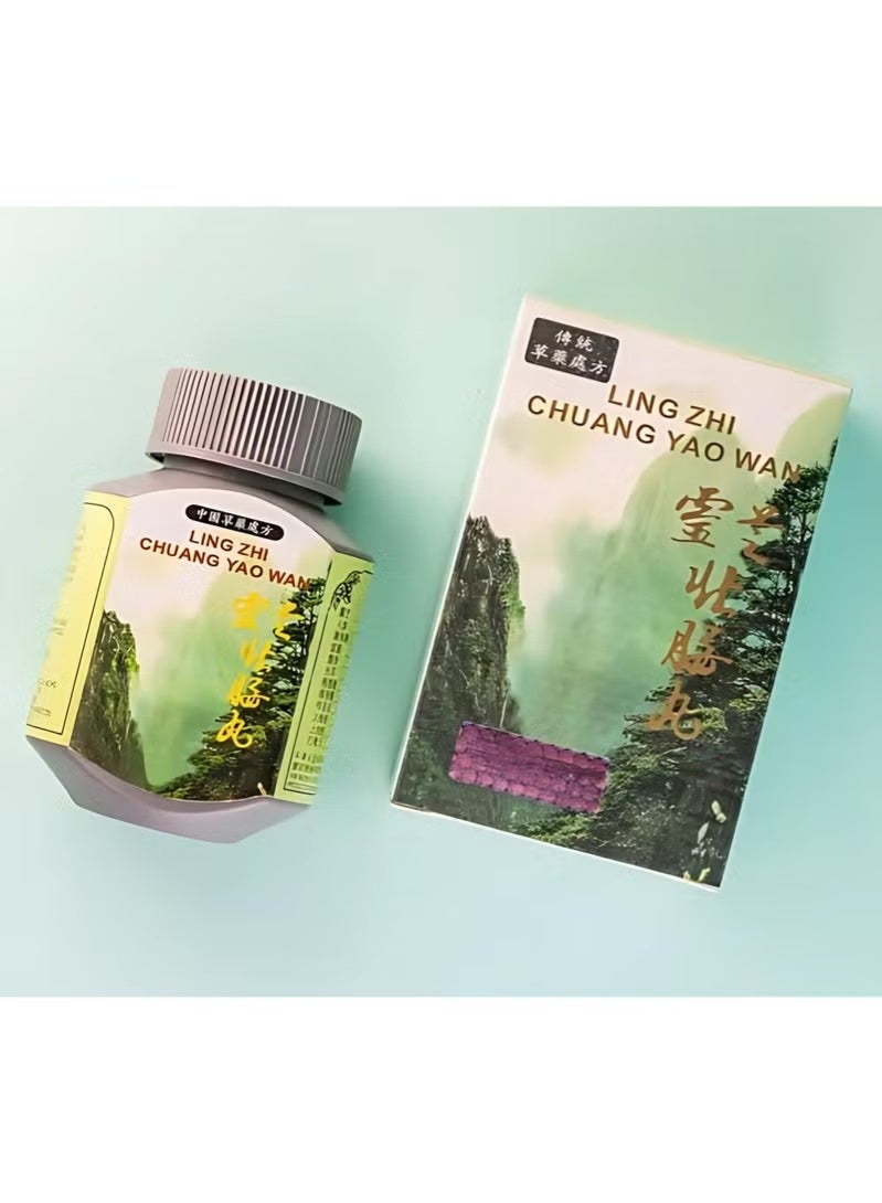 LING Zhi Chuang Yao Wan Capsules Traditional Lingzhi Herbal Formula Bottle Pack Wellness Supplement - Image 3
