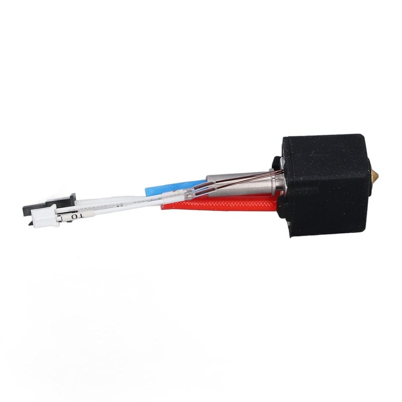 YDuupxe 3D Printer Hot End Kit Print Hotend Replacement for 2 High Speed Printing Hotend with 0.4mm Brass Nozzle 24V 60W Heating Rod Compatible with PLA ABS PETG TPU Filaments - Image 2
