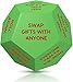 oyeftp Santa Swap Gift Exchange Dice 3 3in Exchange Gifts Family Game Christmas Stocking Stuffers Gift Exchange Dice Games for Friends for Xmas Birthday Party and Family Night Holiday - Image 3