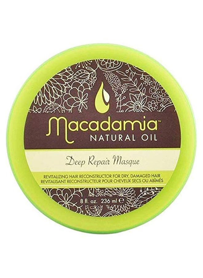 Macadamia Natural Oil Natural Oil Deep Repair Masque 8 oz ( Pack of 2)  - Image 1