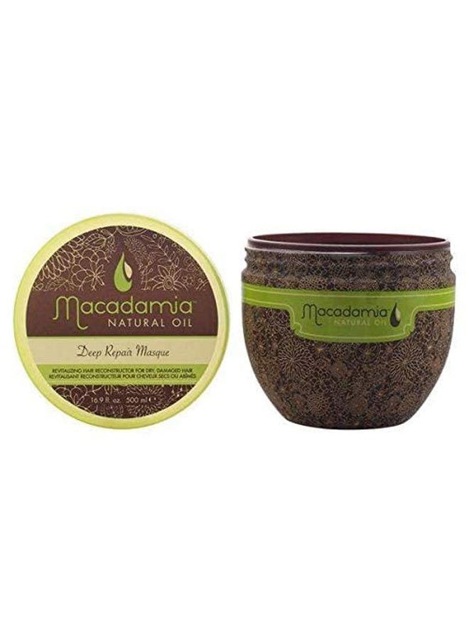 Macadamia Natural Oil Natural Oil Deep Repair Masque 8 oz ( Pack of 2)  - Image 4