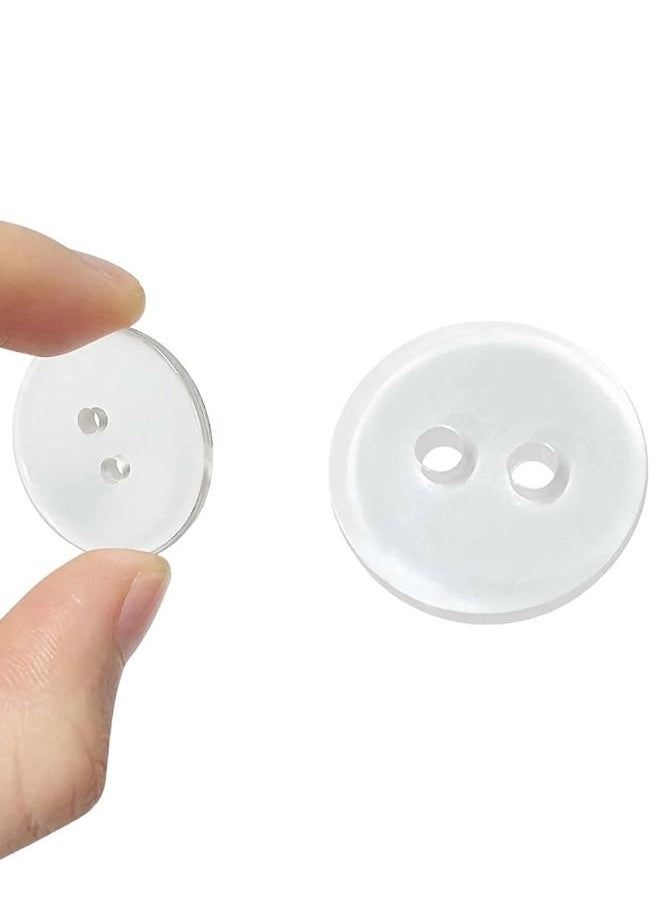 15 Pieces Mender Spare Sewing Two Hole Buttons White Color 10 Piece Small 5 Pieces Big Button - pzsku/Z66A3B88C03655768173DZ/45/_/1682756867/d655299e-c377-4875-8b92-51eedc7ca88f