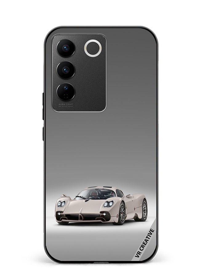 VR CREATIVE Protective Case Cover For Vivo V27e Pagani Utopia Design Multicolour - Image 1