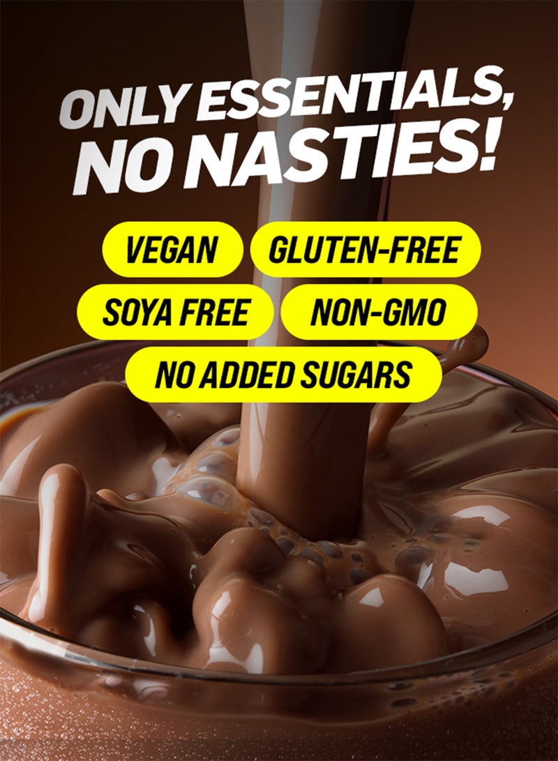 FAST&UP Plant Protein - Vegan 26g Protein - 25 Servings, Rich Chocolate Flavour - Image 4