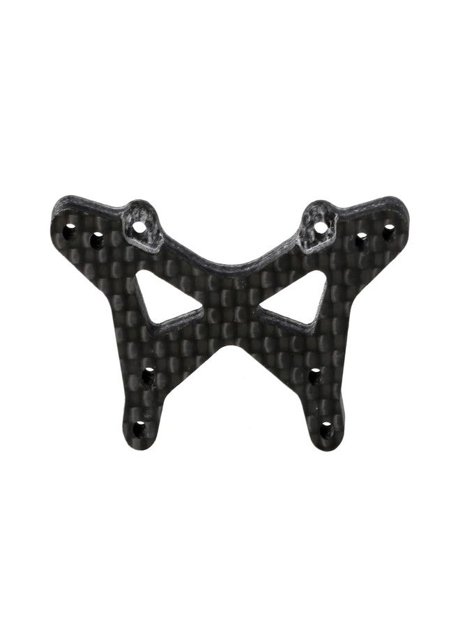 LCX حامل ممتص الصدمات الأمامي والخلفي المصنوع من ألياف الكربون بتقنية CNC لسيارة LCX Racing RC، مناسب لسيارة LOSI Mini-T 2.0 بمقياس 1/18، قطع غيار وإكسسوارات مطورة (حامل ممتص الصدمات الأمامي). - Image 1