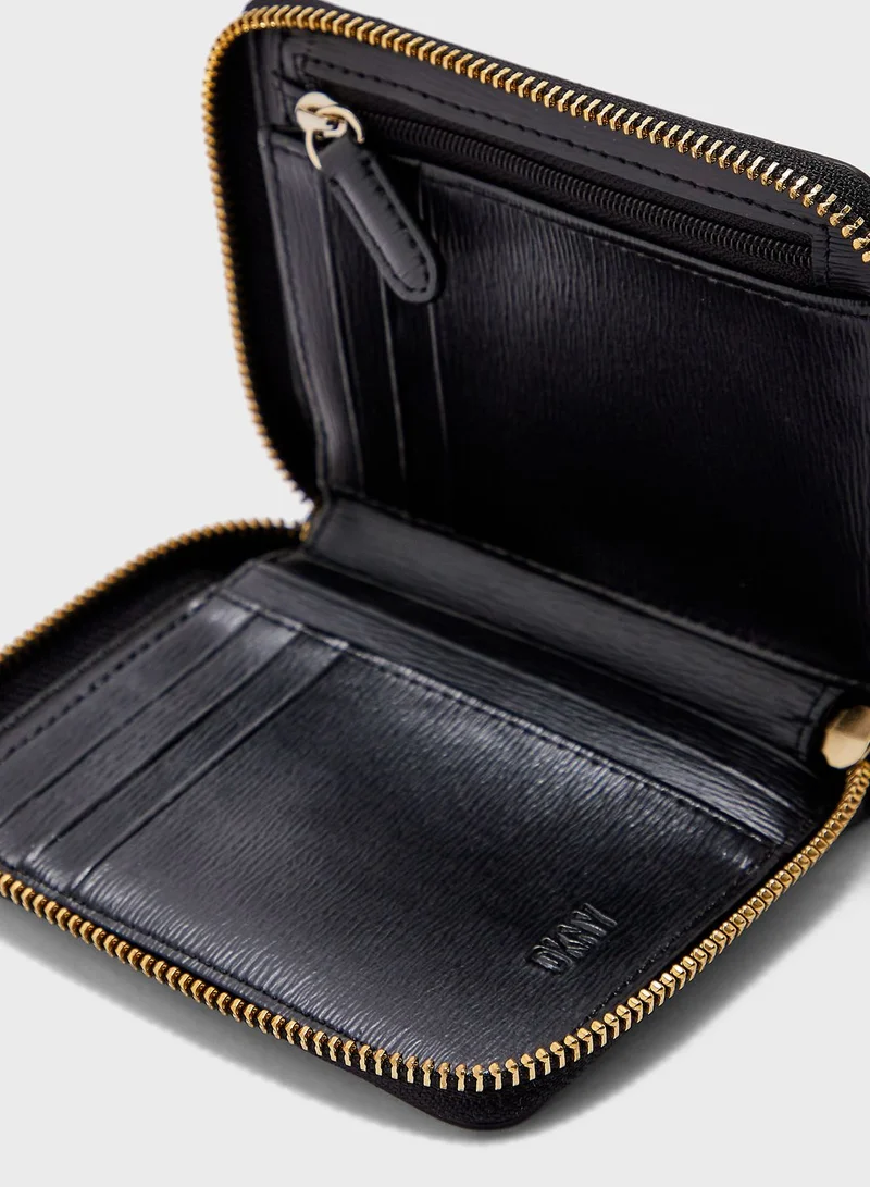 DKNY Small Zip Around Wallet
