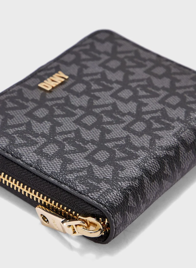 DKNY Small Zip Around Wallet