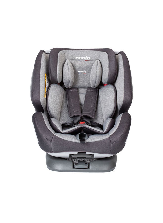 Nania - One360° Isofix Grey Melange Baby Car Seat, Group 0+,1,2,3 (0-36Kg), Suitable From Birth - Image 1