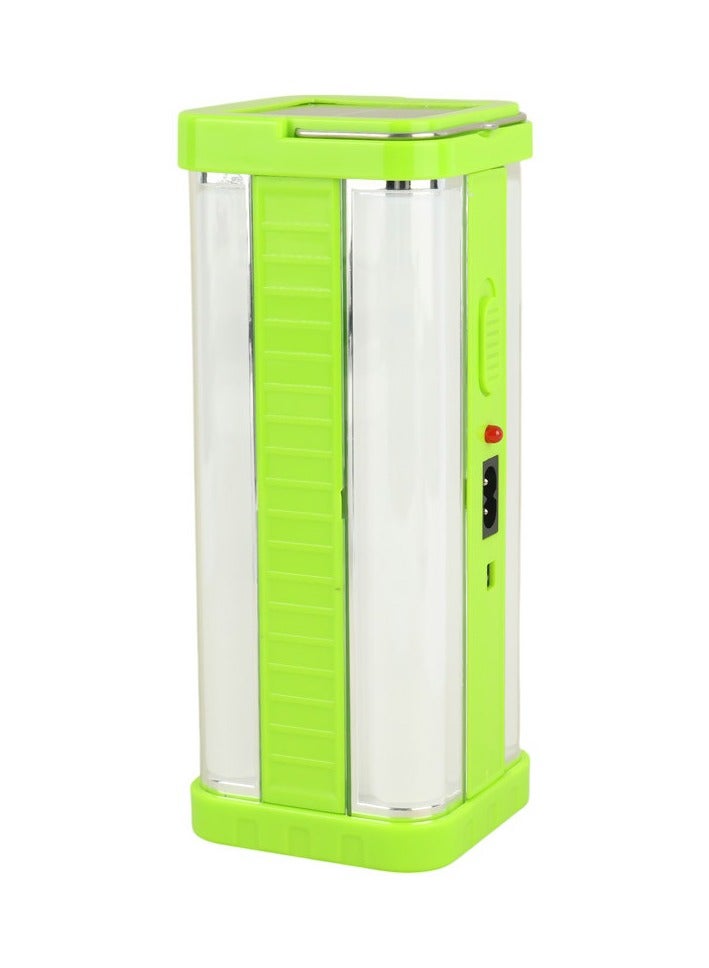 Deepking DK-461D 300W Solar LED Lantern – Portable Rechargeable Light with 80 Ultra-Bright SMD LEDs, Solar Panel & AC Charging Options, USB Output, and Rugged Design for Indoor, Outdoor, and Emergency Lighting - Image 1