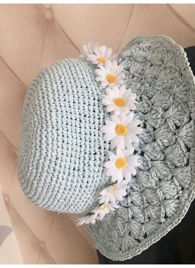 ericotry 3Pcs Daisy Flower Wreath Headband Crown Garland Boho Headpiece Accessories For Party Hippie Wedding Festivals Photo Props (White)  - Image 4