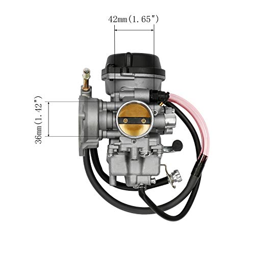 ATRACYPART كربوراتور متوافق مع 2003-2007 سوزوكي LTZ400 LTZ 400 كواد ATV كرب - Image 4
