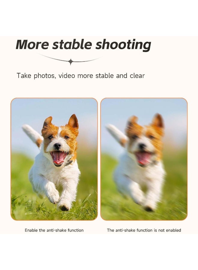 XiuWoo 5K 64MP Digital Camera 18X Digital Zoom, Vlog Cameras with WiFi and Microphone, Dual Lens for Selfie, 3 inch IPS Screen Travel Cameras for Teens, Beginner with 64GB Card - Image 2