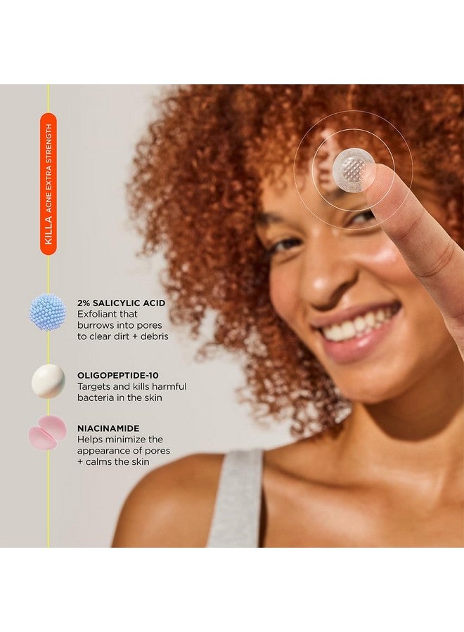 ZitSticka Extra Strength Killa Acne Patches for Face - World's Most Potent Pimple Patch with Fast-Acting Microdarts - Starts Working within 2 Hours for Deep, Early-Stage Zits & Blemish - 20 Count - Image 3