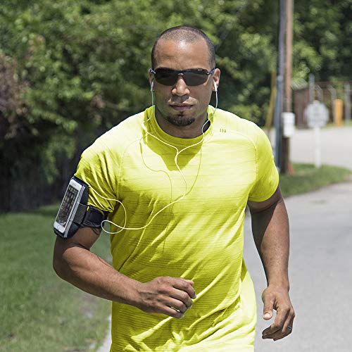 Nathan Super 5K Universal Armband, Black/Lime, One Size - Image 3