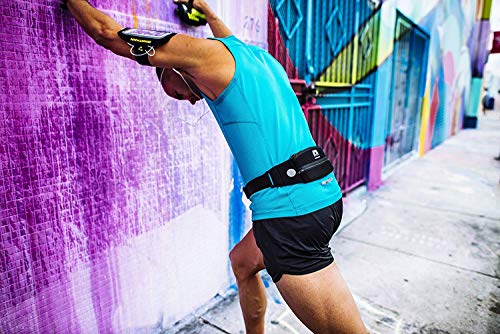 Nathan Super 5K Universal Armband, Black/Lime, One Size - Image 2