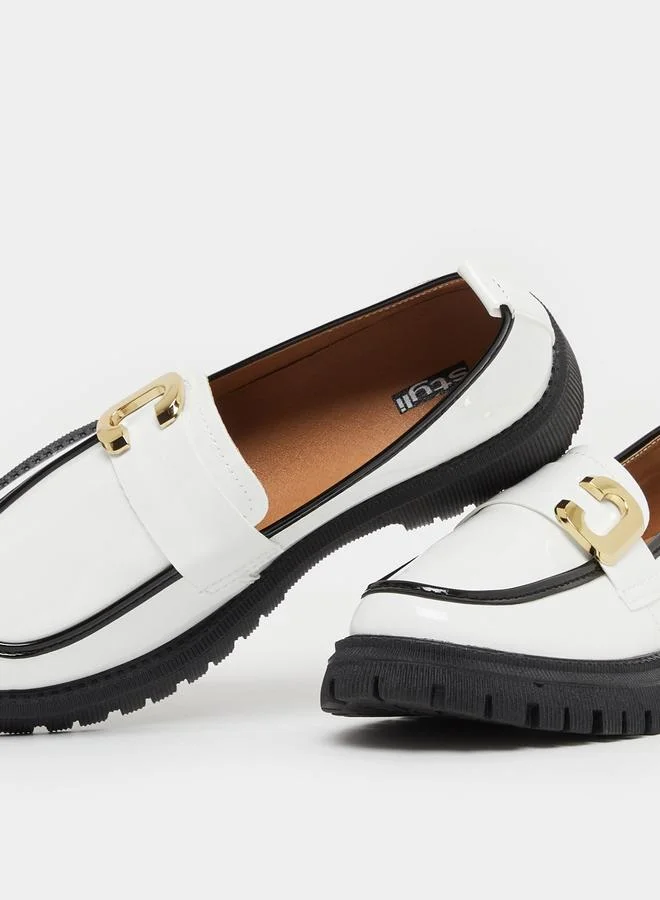 Styli Styli Slip On Block Heel Shoes