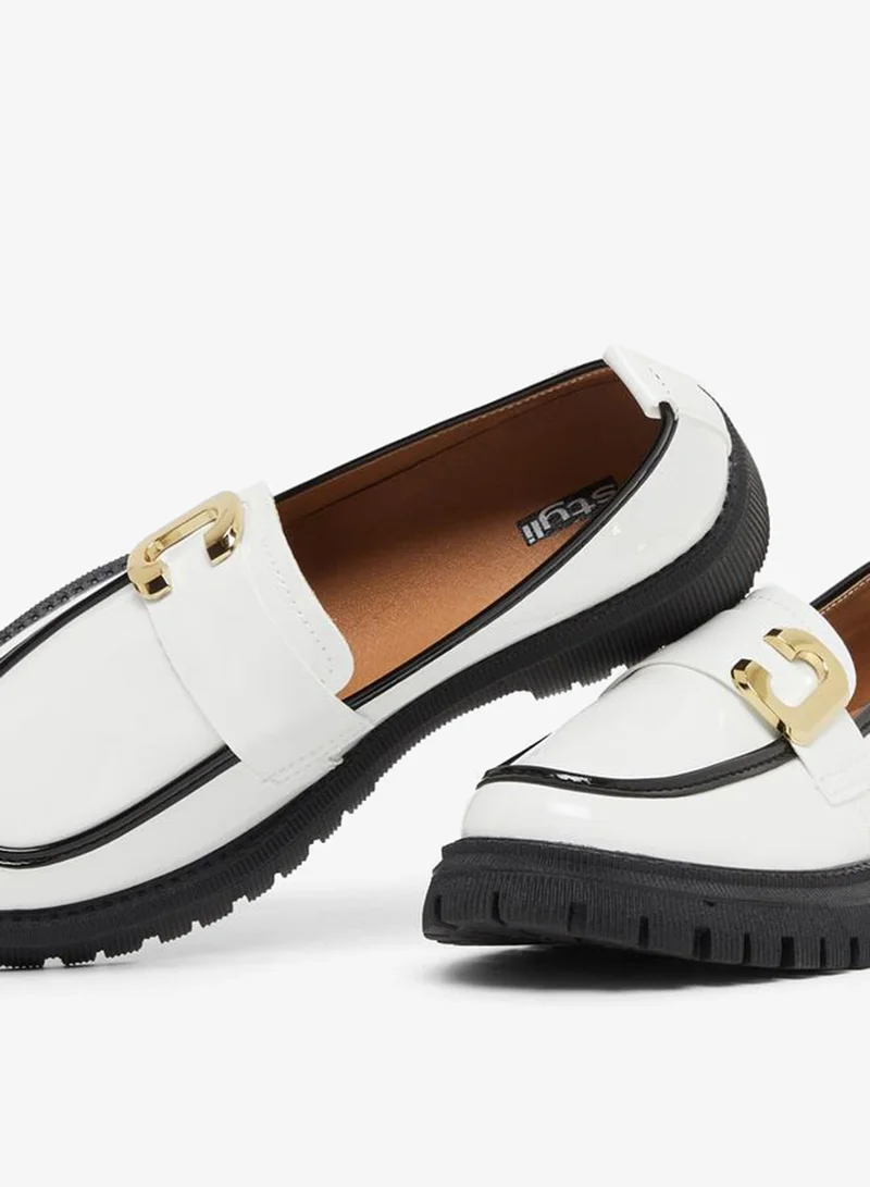 Styli Styli Slip On Block Heel Shoes