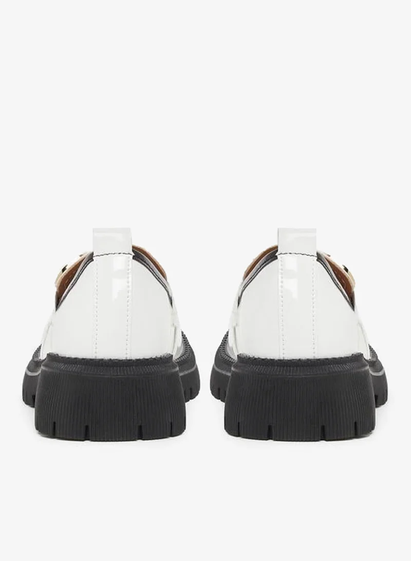 Styli Styli Slip On Block Heel Shoes