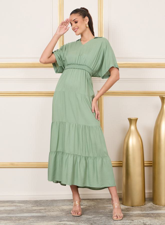 ستايلي فستان إمبراطورية بطبقات - Image 1