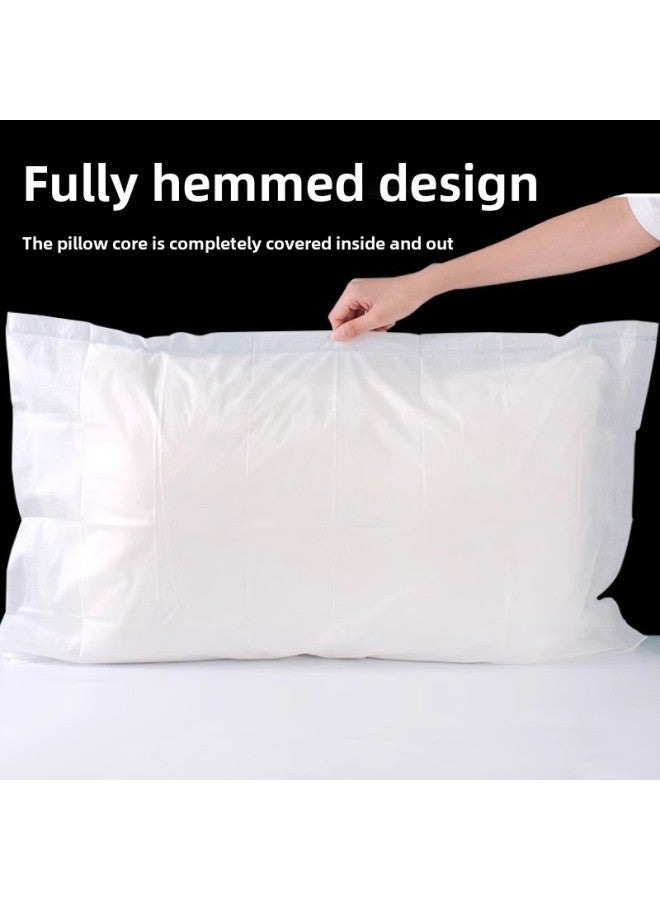 Thickened Disposable Pillowcase Dirty Air Permeable Hotel Special Beauty Salon Pillowcase Non-woven Travel Products Pillow Towel-Color:Disposable Pillowcase 50*80 (2 Pieces/pack) Yellow-Specifications:50*80  - Image 4