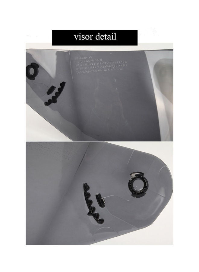 NIBEMINENT Full Face Motorcycle Helmet Visor Replacement  - Image 2