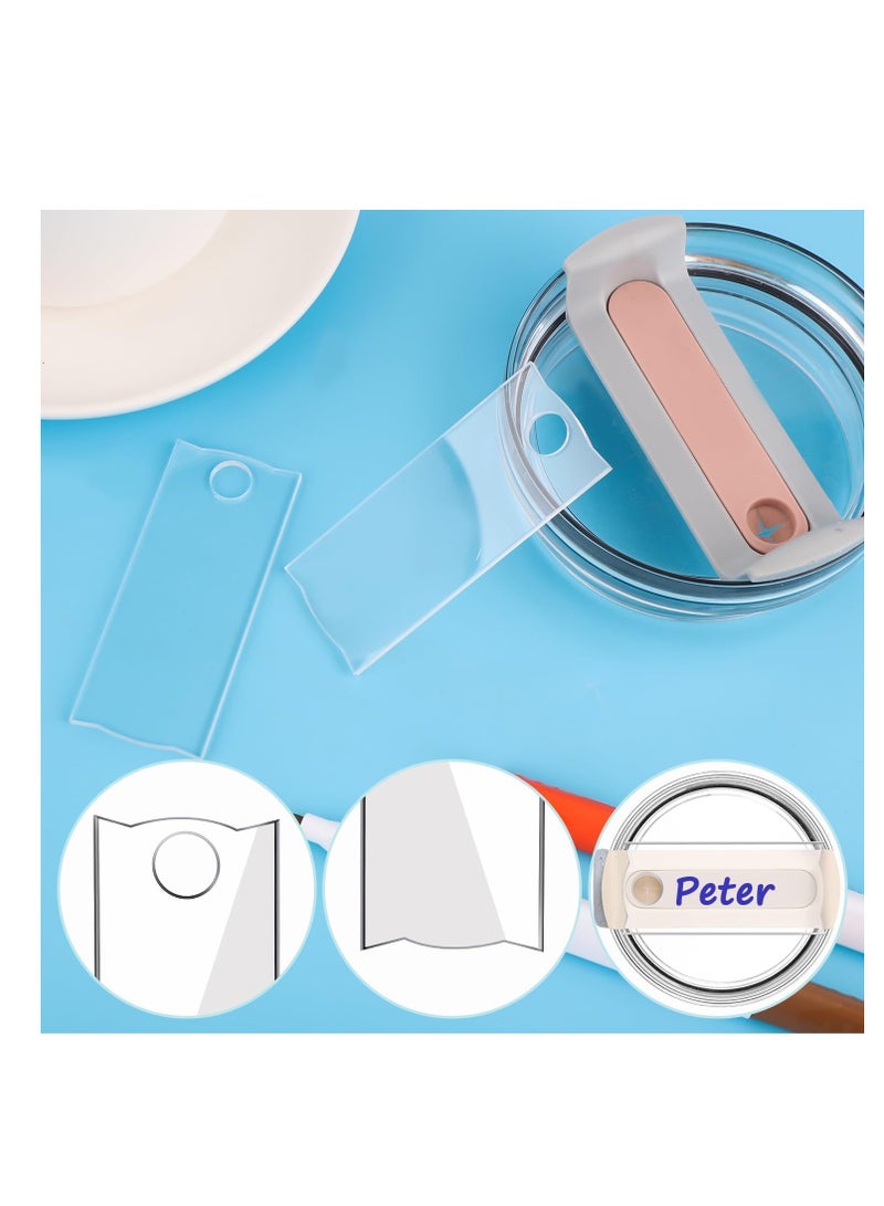 24 Pack Desk Name Plates 3.9x5.9 Inch Horizontal Sign Holders for Office Classroom Display Plastic License Holders for Teachers and Students - Image 4