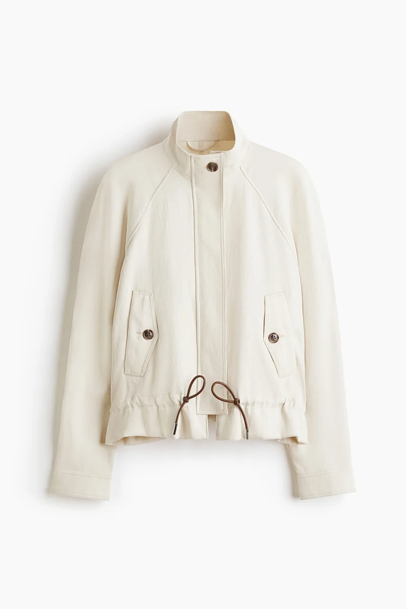 H&M Oversized linen-blend jacket