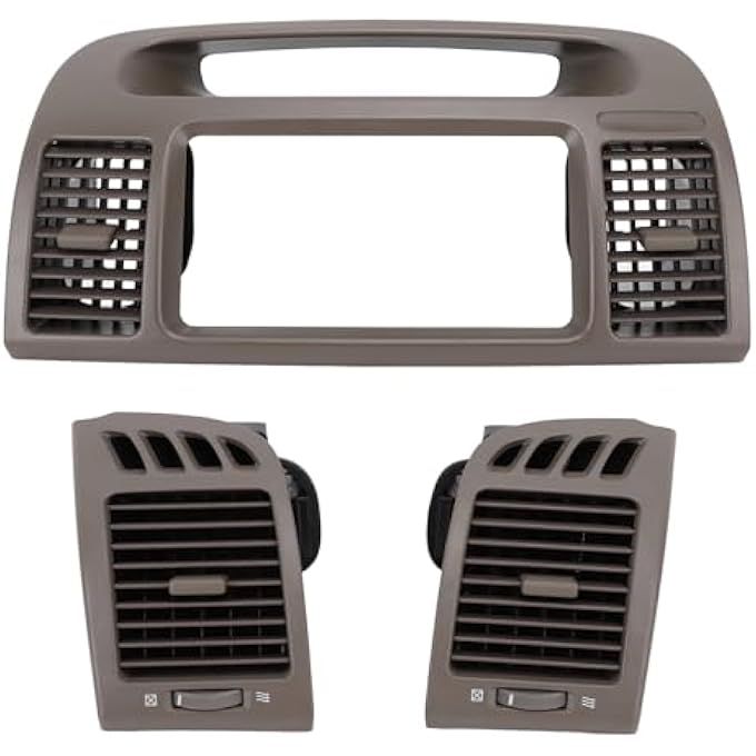 Jiawu Center Dash Radio Air Vent Bezel Trim For 20012006 Xv30 Ac Vents Radio Trim Bezel Air Conditioning Outlet Grill Panel Replacement Dashboard Panel Trim - Image 5