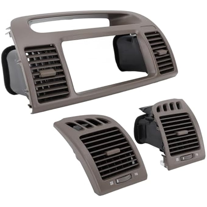 Jiawu Center Dash Radio Air Vent Bezel Trim For 20012006 Xv30 Ac Vents Radio Trim Bezel Air Conditioning Outlet Grill Panel Replacement Dashboard Panel Trim - Image 1