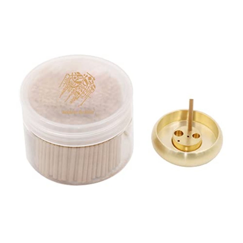 Bakhoor Cambodian Oud Incense Sticks 3mm with Copper Stick Holder A72 Max - Image 4