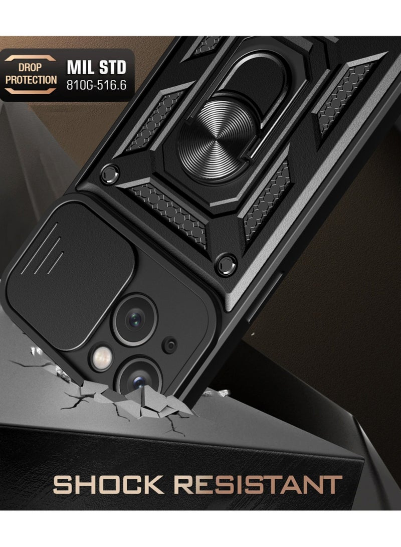 Protective Case Cover For Apple iphone 15 5G Black