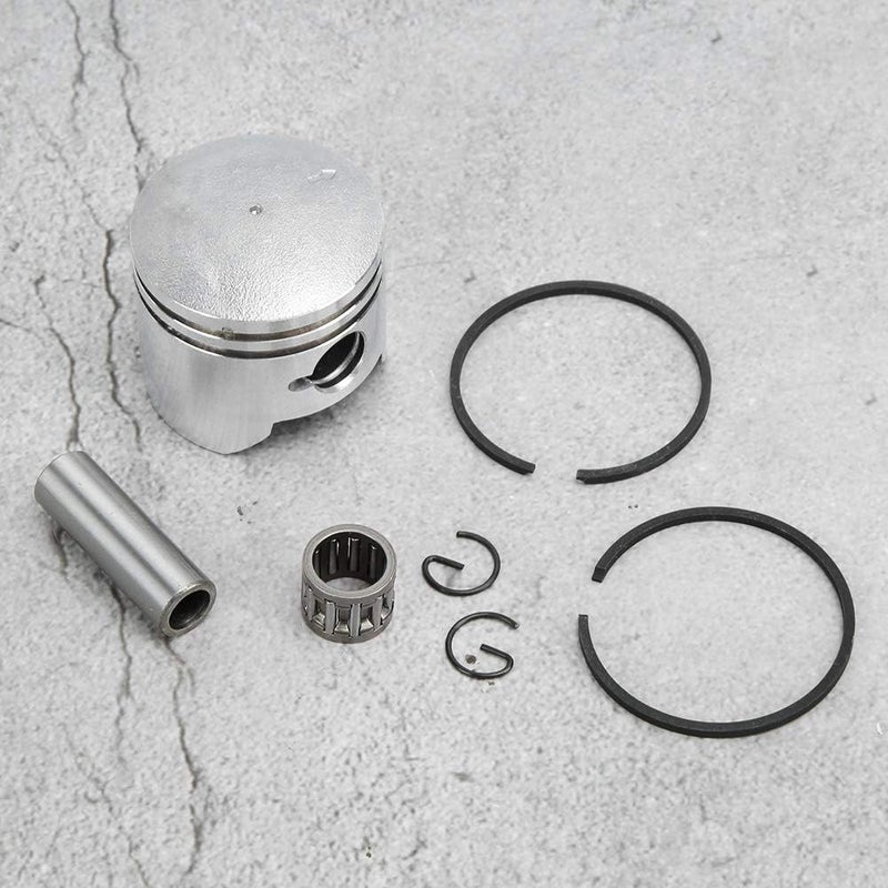 cheekyglo 44Mm Piston 10Mm HolePiston Ring Assembly Kit 44mm/1.7in, Quad Piston Rings Pin Set (2 Stroke) for 49cc 2Stroke Mini Moto Dirt Bike - Image 5