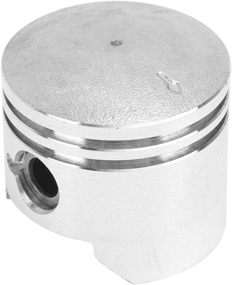 cheekyglo 44Mm Piston 10Mm HolePiston Ring Assembly Kit 44mm/1.7in, Quad Piston Rings Pin Set (2 Stroke) for 49cc 2Stroke Mini Moto Dirt Bike - Image 3