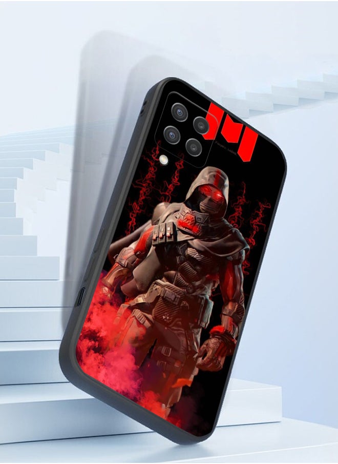 Generic - Protective Shockproof Case Cover For Samsung Galaxy M12 Call of Duty red warrior Drawing - Image 1
