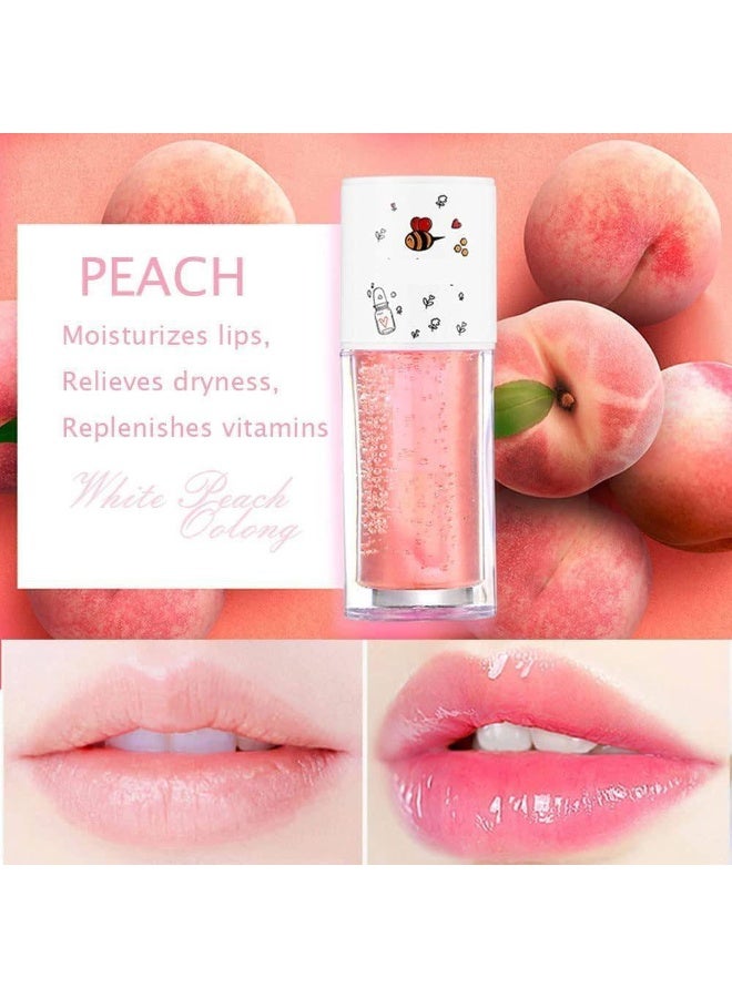 Crystal Jelly Lip Oil – 2 Pcs Hydrating Lip Gloss, Moisturizing Transparent Balm, Plumping Tint Nourishing Glow Oil, Long-Lasting Care for Smooth Shiny Lips - Image 4