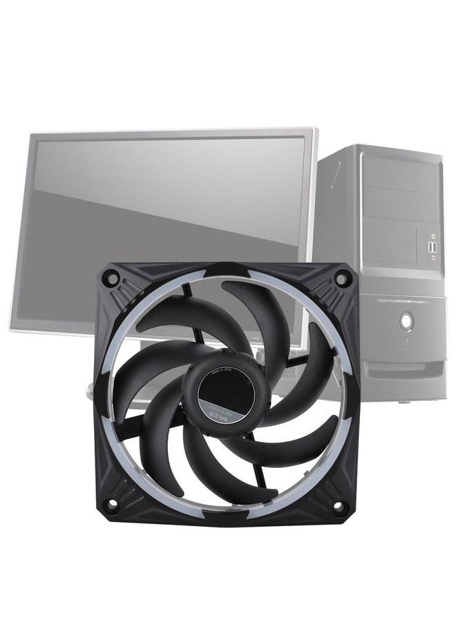 Thoraya SP-R12DC 12cm Chassis Case Water Cooling Water-cooled Heat Sink Cooling Fan CPU cooler  - Image 5