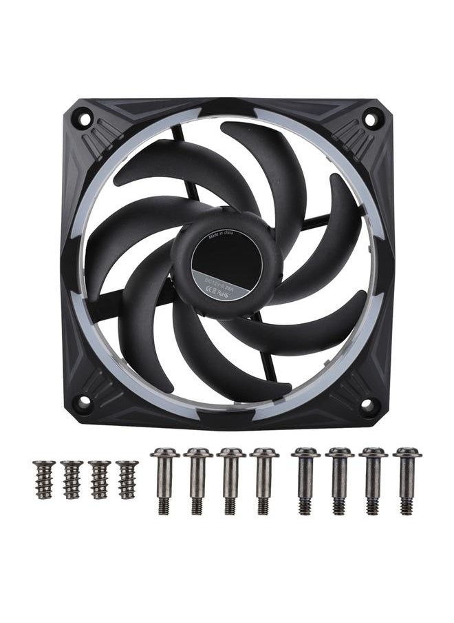 Thoraya SP-R12DC 12cm Chassis Case Water Cooling Water-cooled Heat Sink Cooling Fan CPU cooler  - Image 1